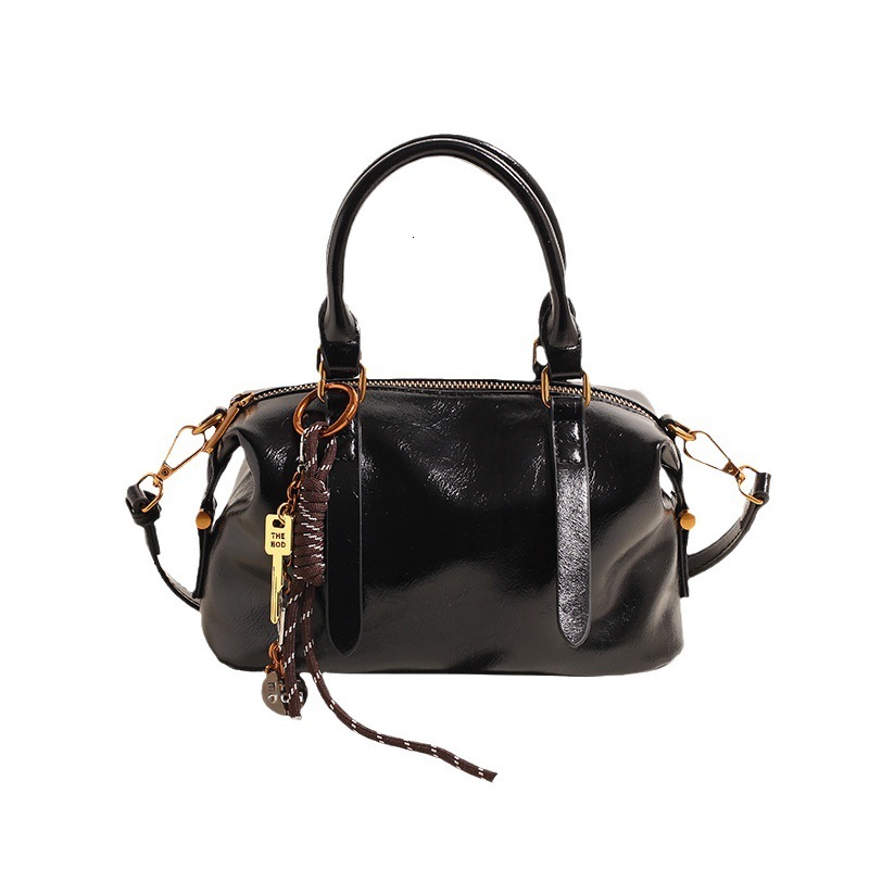 High Quality PU High end Soft Leather Boston Women s 2025 New Multifunctional Fashion Designer Trendy Handbag Shoulder Bag Crossbody Bag Wallet Storag