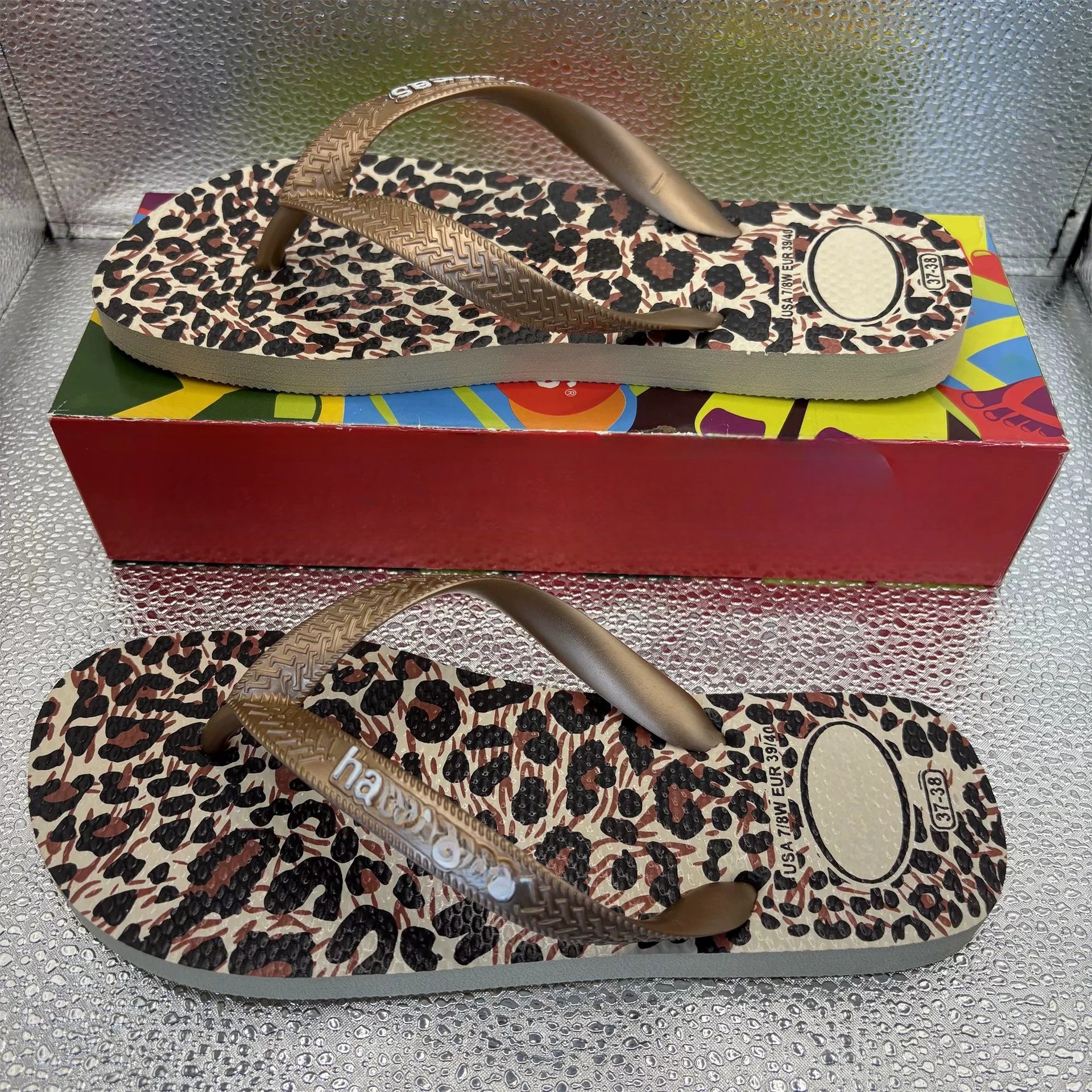 Designer models luxury flip-flops men and women shoes summer outside wear clip-on slippers Brazilian beach y2k