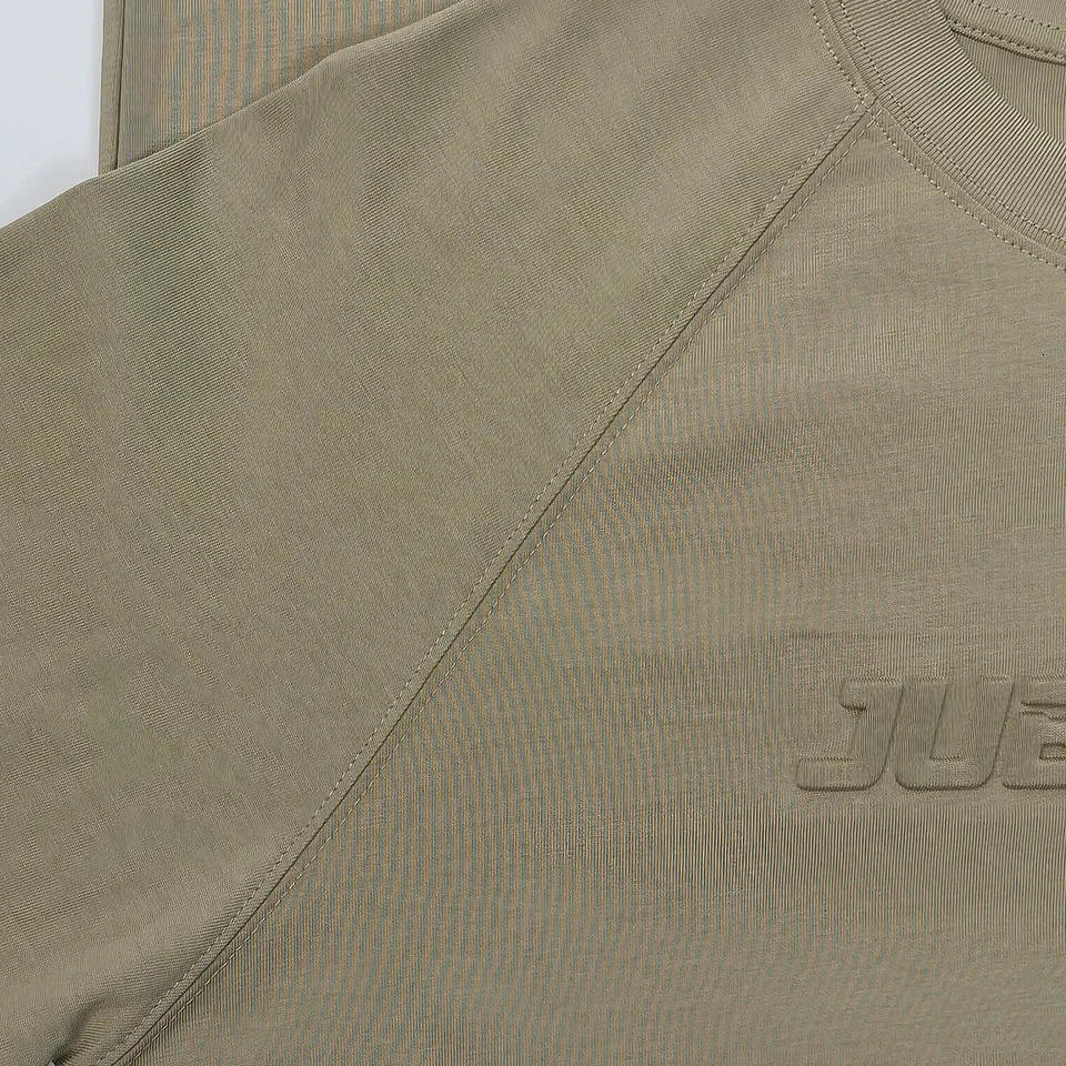 100% pure cotton short sleeved Tshirt mens summer round neck solid color loose casual half top 250312