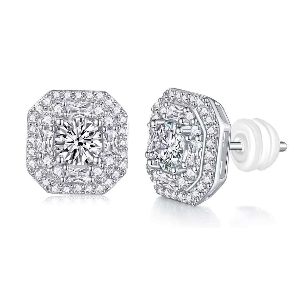 2025 New Jewelry Women's Pure Sier Carbon Silica Earrings