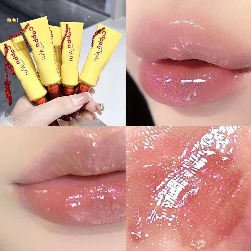 Mirror water liquid lipstick crystal jelly lipstick gloss moisturizing sexy lipstick lip gloss makeup lasting Korean cosmetics W250312
