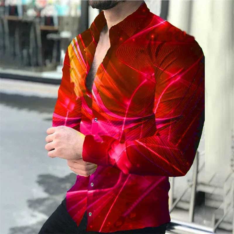 Mens Fashion Luxury Party Pink Red Blue HD Pattern Designer Design 2024 New Hot Selling Soft Plus Size W250312