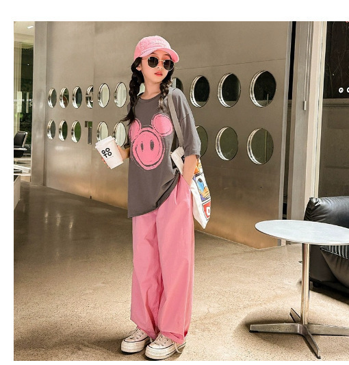 Ddmyshoesvip Pure Cotton Clothing T Shirts Short Children S And Middle Aged Girls Tops Half Sleeves Summer Fashion Trend