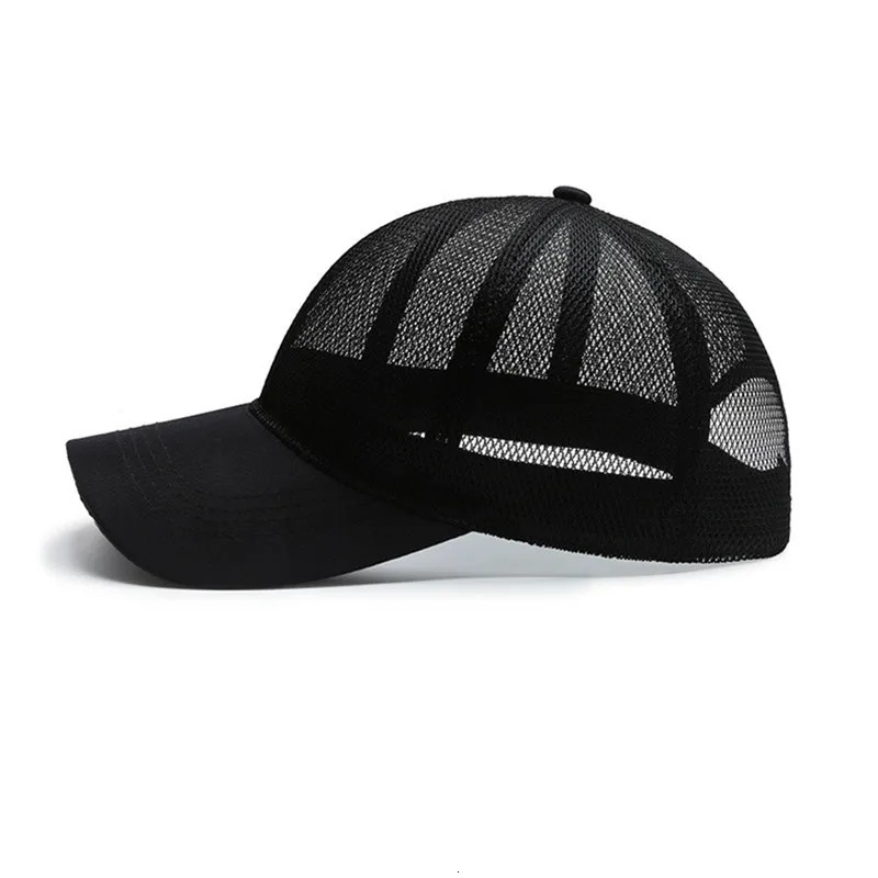 Men Women Summer Mesh Baseball Cap Sunhat Quick Dry Cooling Net Sun Protection Hiking Golf Running Adjustable Visor Hat 250311