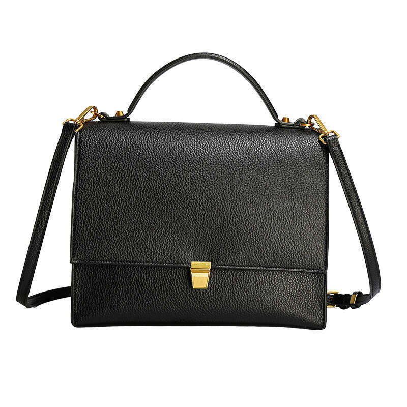 Women's Bags handbag Shoulder autumn and winter fashion minimalist women's large capacity lychee patterned leather crossbody bag, high-end s