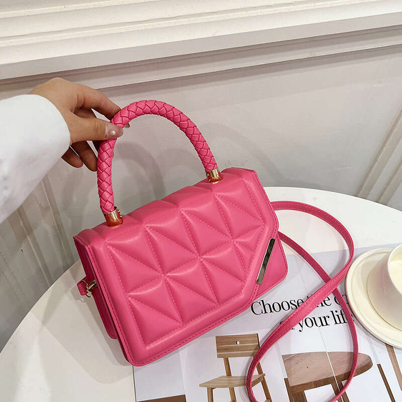Women's Bags handbag Advanced texture for women new Korean version fashionable temperament handbag trendy Western style single shoulder crossbody