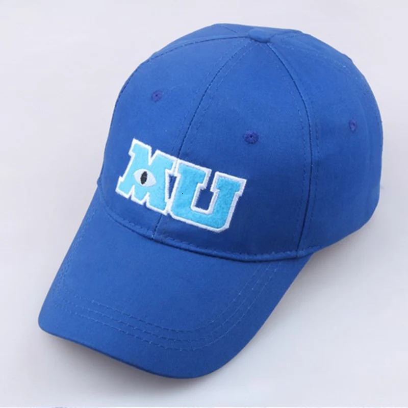 Pixar Monster University MU Baseball Cap For Men Women Sullivan Sulley Mike Embroidery Cotton Sun Dad Hat Casquette 250311