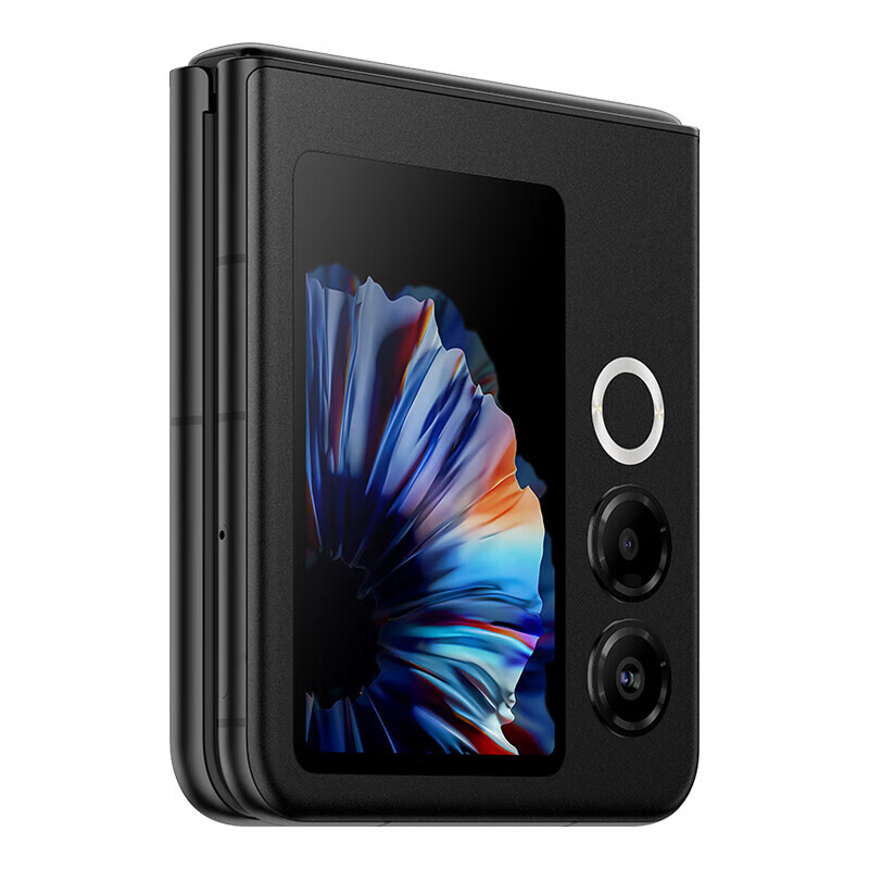 Original Nubia Flip 2 5G Foldable Mobile Phone 12GB RAM 256GB 512GB ROM Dimensity 7300X 50.0MP NFC Android 6.9" 120Hz AMOLED Folded Screen Finger