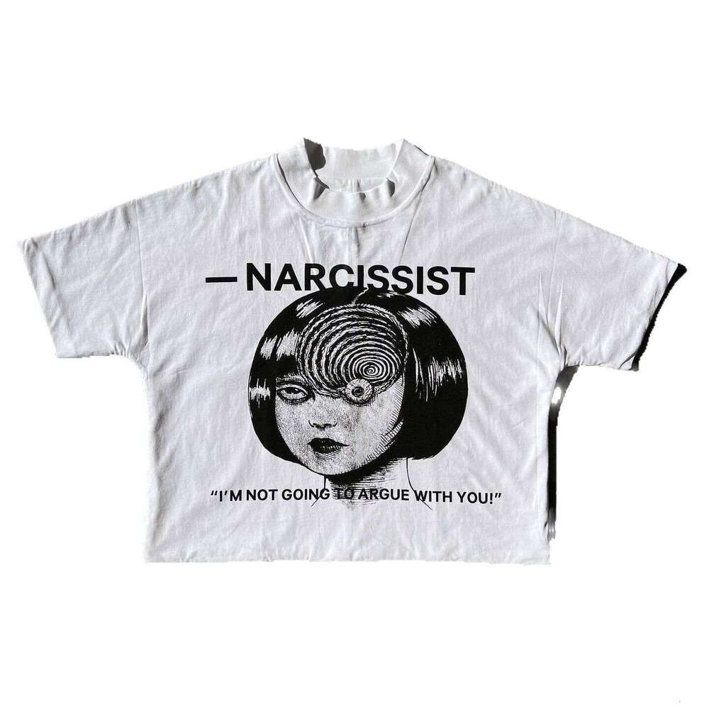 American style printed high street unisex t-shirt, trendy and personalized short sleeved top