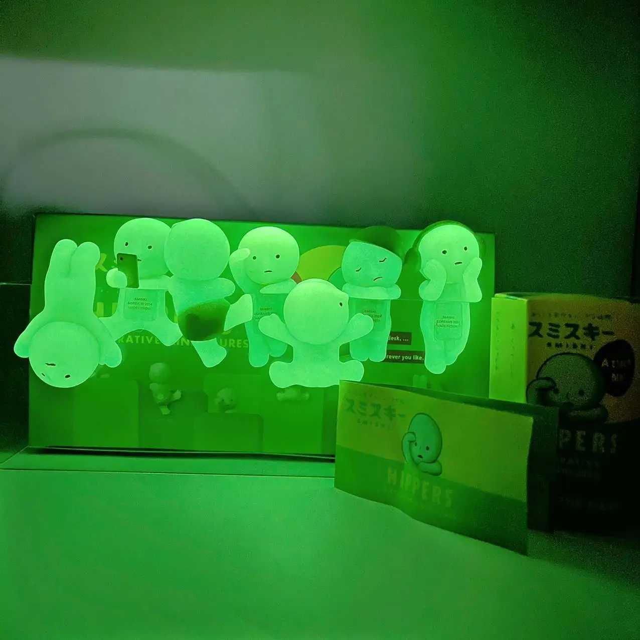 Smiski Hippers Party Series Narrative Mini Figures Doll Blind Box Toys Gift Decoration Co Branded Collection Gift X250312