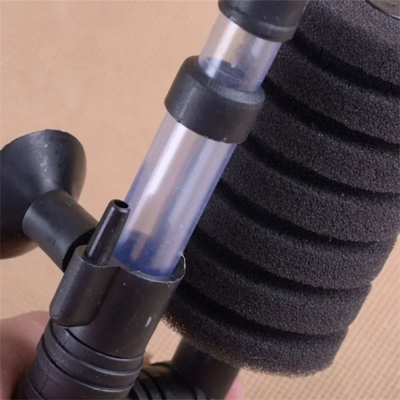 Bio Fish Tank Filter Sponge Filter Aquarium Biochemical Sponge Filter Fish Tank Air Pump Aquarium Manual Cleaner Tool