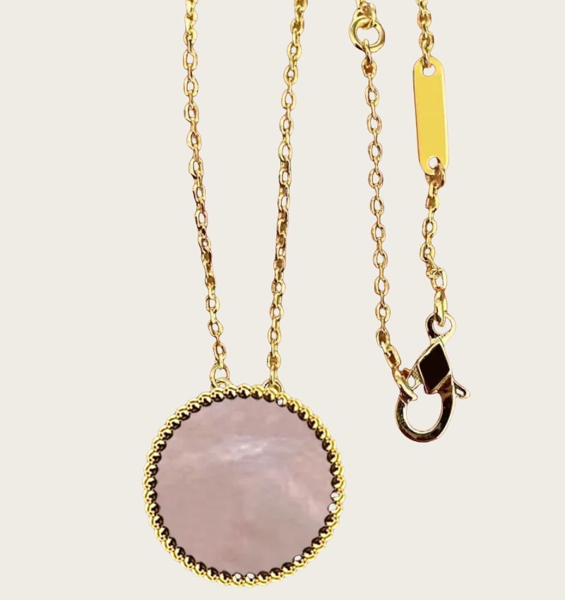 men necklace designer necklace designer for women necklaces women 18K gold fashion light luxury natural agate sweater Long chain high quality jewelry 