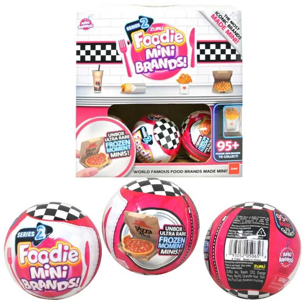 Real Miniature Fast Food Brands Collectible Toy 5 Mystery Brand Collector and Gift X250312