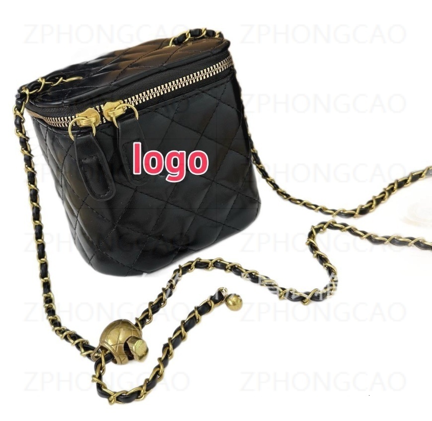 Cases Makeup bag Designer Micro Vanity Bag Mini Cosmetic Bag Crossbody Shoulder Designer Tiny Cosmetic Nano Make Up Bags Coin Purse Wallet width