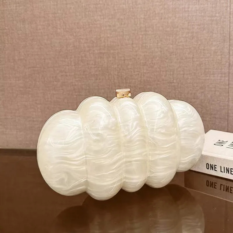 Beige Shell Womens Shoulder Messenger Marble Acrylic Luggage Evening Womens Mini Summer Wedding Handbag and Wallet 250311