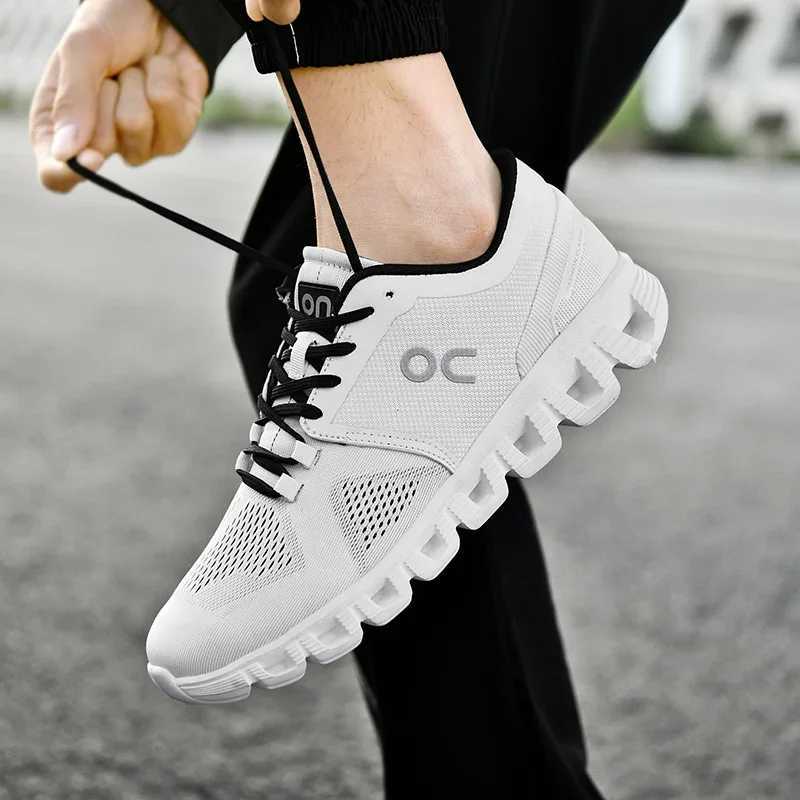 Fitness Sports Leisure Sports Cloud Sports Marathon Slow Running Comfortable Black Running ShoesXJ250312