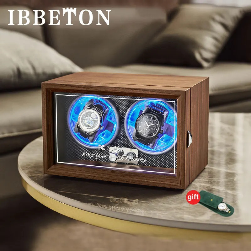 Watch Winder for Automatic Watches - Anti-Magnetic Watch Winders with Quiet Japanese Motor for Men Women Watches 250306