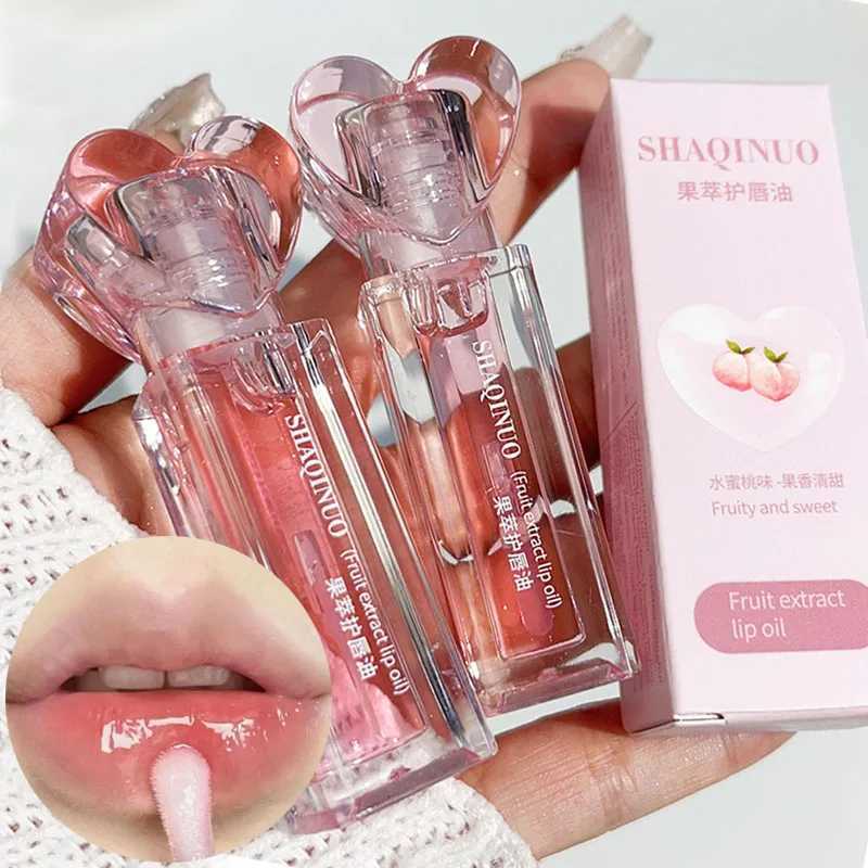 Transparent Jelly lipstick Mirror Lip Color Moisturizing Lasting Watergloss lipstick Female lipstick Cosmetics W250312