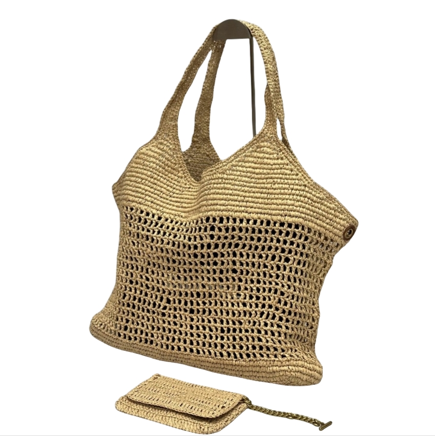 High Quality Women Bag tote woven grass bags Designer Shoulder bags woman handbag luxury fashion free shipping summer