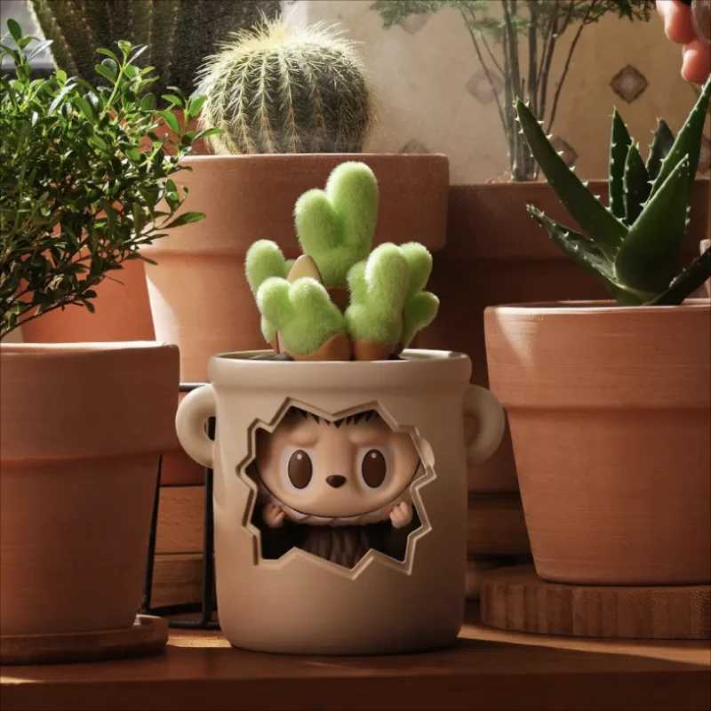 Labubu Almost Hidden Monster Series Mystery Box Confirmation Blind Box Action Characters Fashion Toys Cute Dolls Creative Gifts X250312
