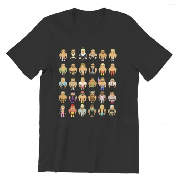 Men's T Shirts Wrestling Fabric TShirt Royal Rumble 1992 Classic Shirt Oversized Men Tee Printing Big Sale