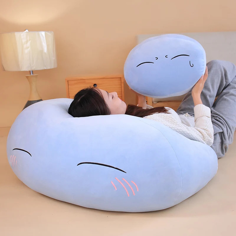 1pc 28-55CM Rimuru Tempest Plush Toys Anime That Time I Got Reincarnated as a Slime Rimuru Tempest Pillow for Children Xmas Gift 250311