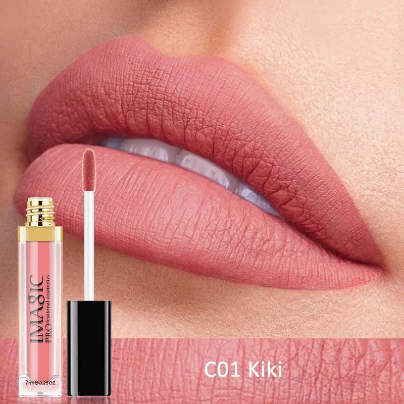 IMAGIC Matte lipstick Waterproof Liquid Matte lipstick Lasting Sexy Beauty Keep 24 Hour Makeup lipstick W250312