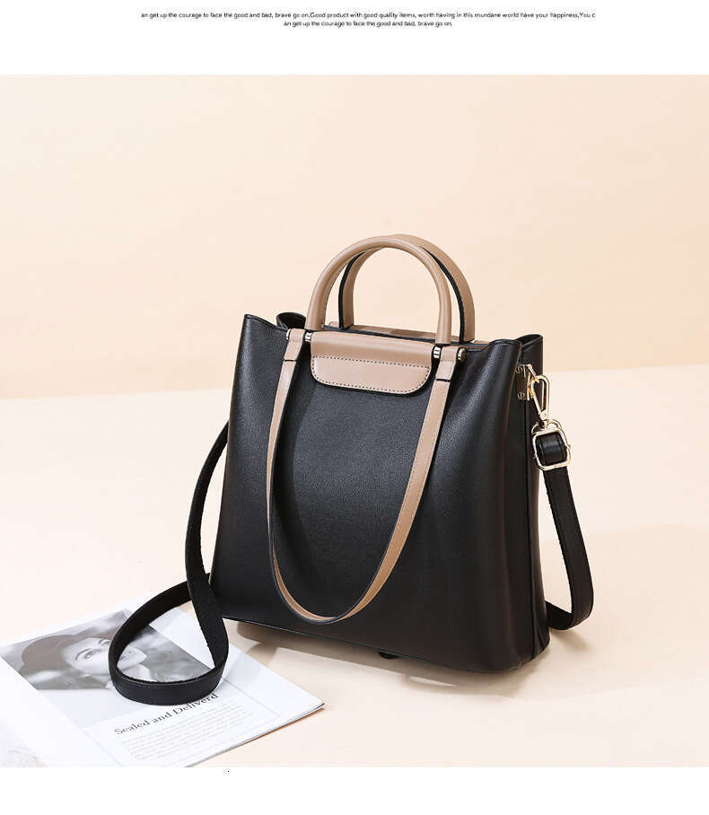 Women's Bags handbag Urban Simple Texture Tote Bag Autumn/Winter New Korean Edition Fashion Women's Large Capacity Handbag