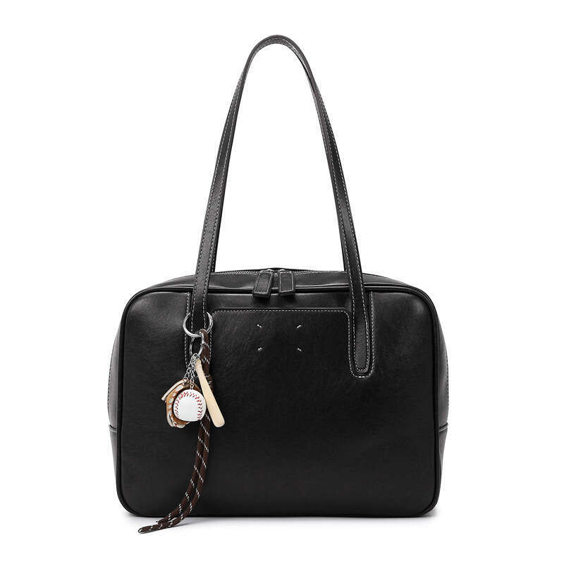 Women's Bags handbag Single large capacity bowling fashionable and simple single shoulder women's bag, high-end commuting handbag for women