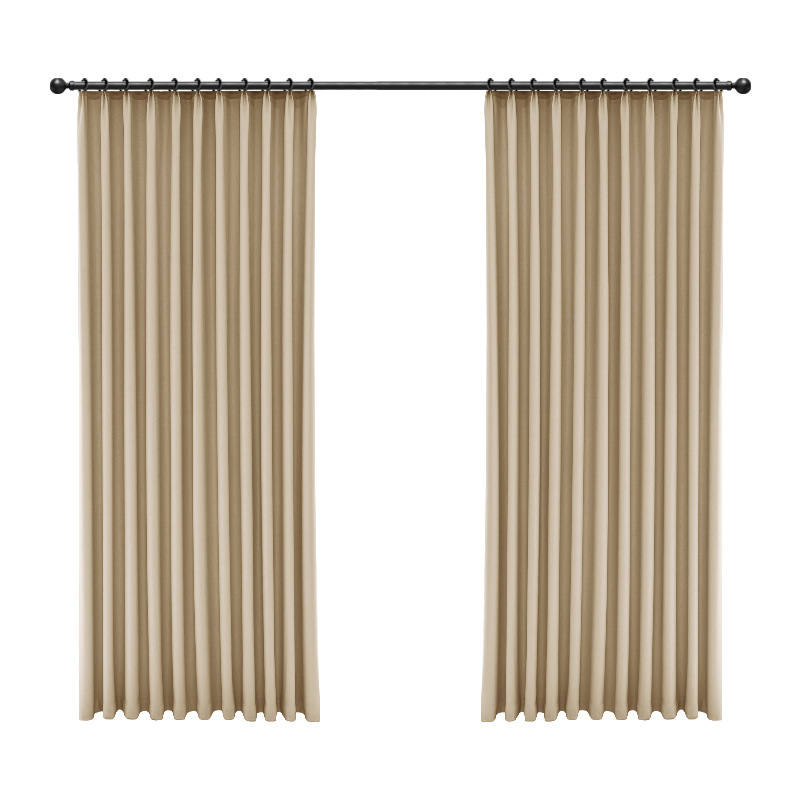 T0392 Light luxury modern simple curtain blackout insulation living room bedroom balcony curtain finished product wholesale