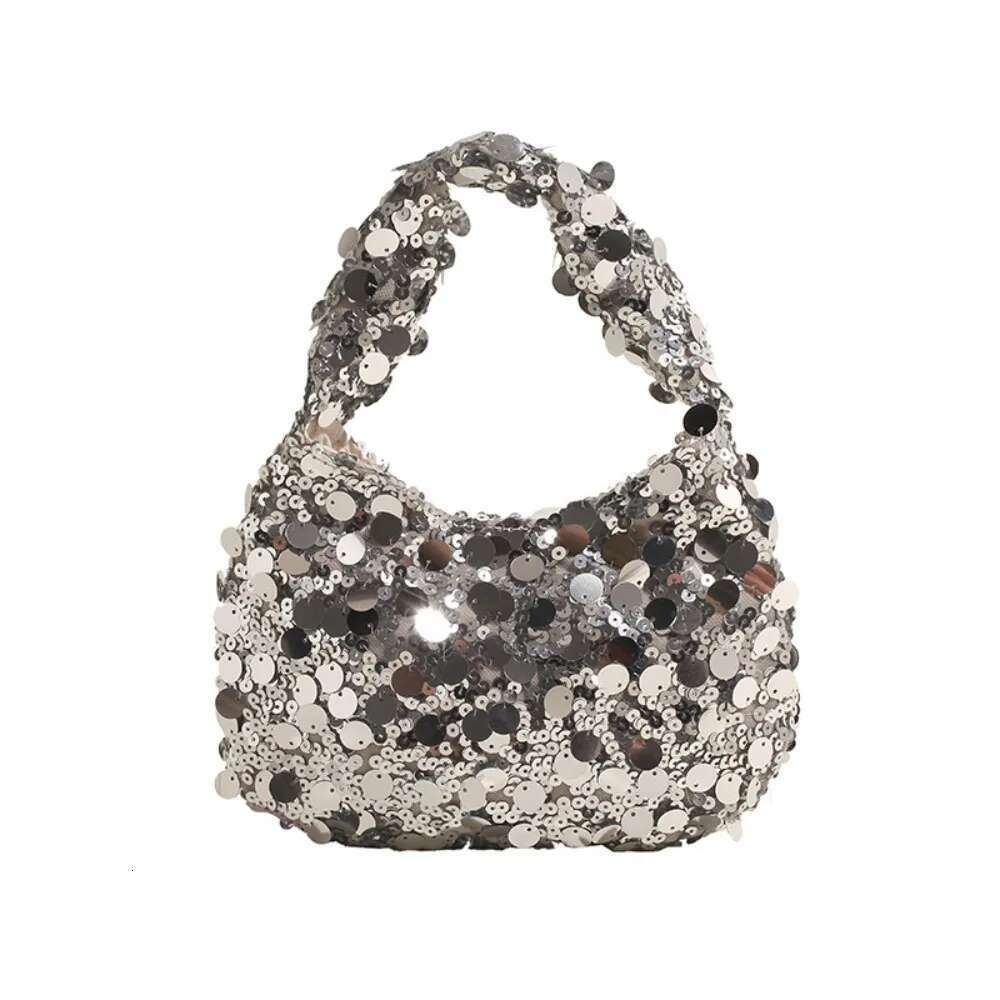 Sequin Bag Sier Cloth Bgbg Handbag Portable Girls