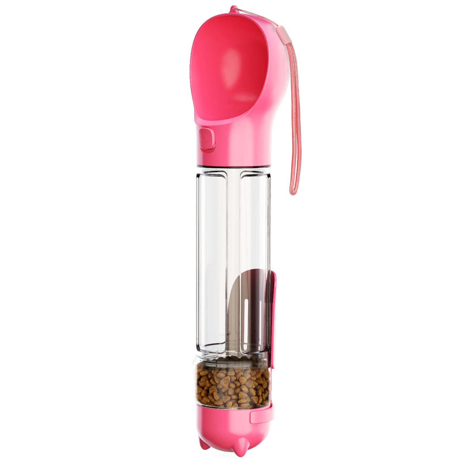 Compact Multi-Use Dog Accessories Pack Featuring Collapsible Feeder & Hydration Container