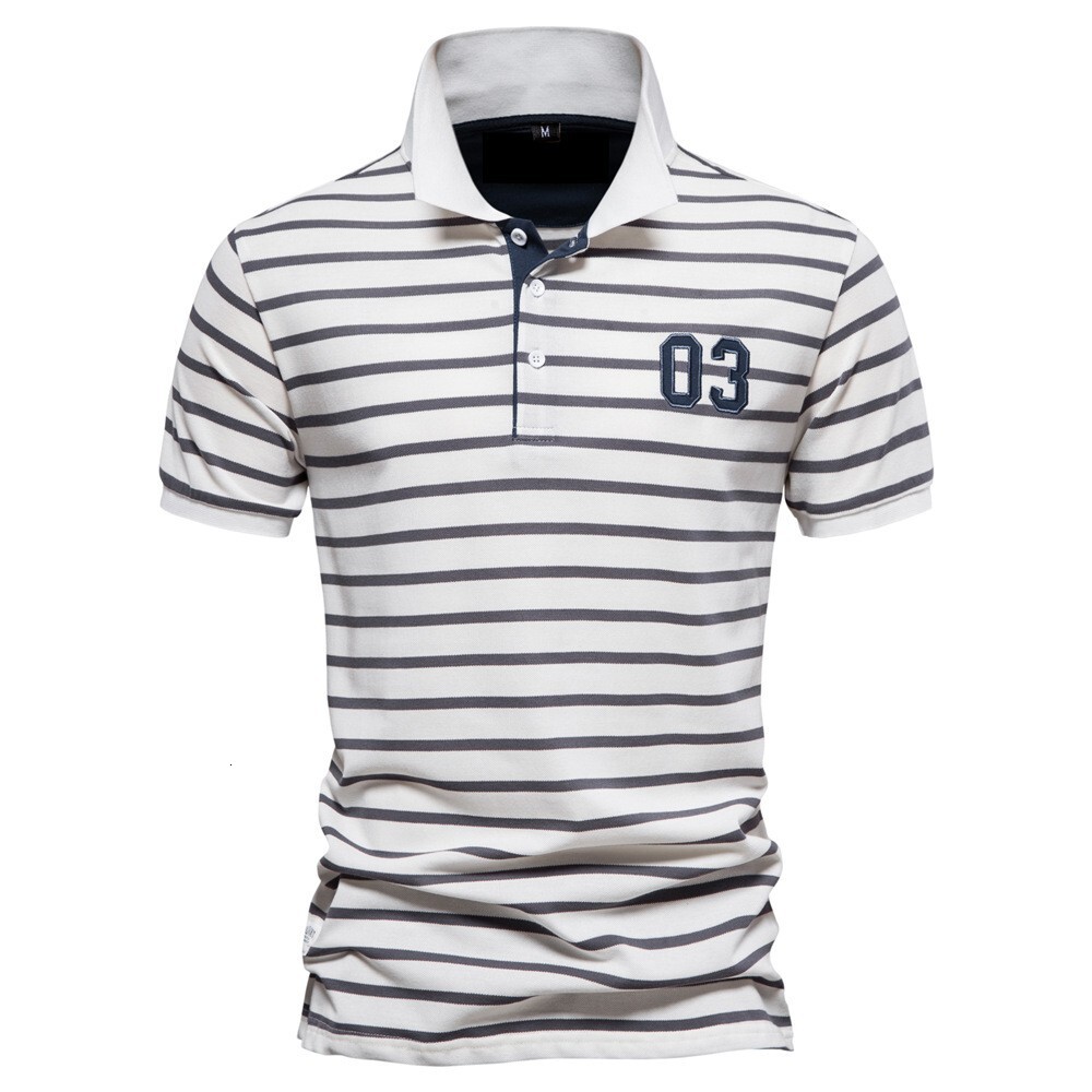 tracksuit 2025 Summer New European Printed Top Men's Short Sleeve Casual Collar Trendy Polo t shirt for Men