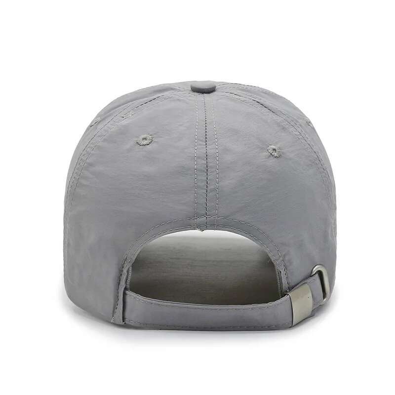Quick Drying Solid Baseball Cap, Sunscreen Breathable Adjustable Cycg Hiking Fishing Sports Trucker Hat For Women & Men
