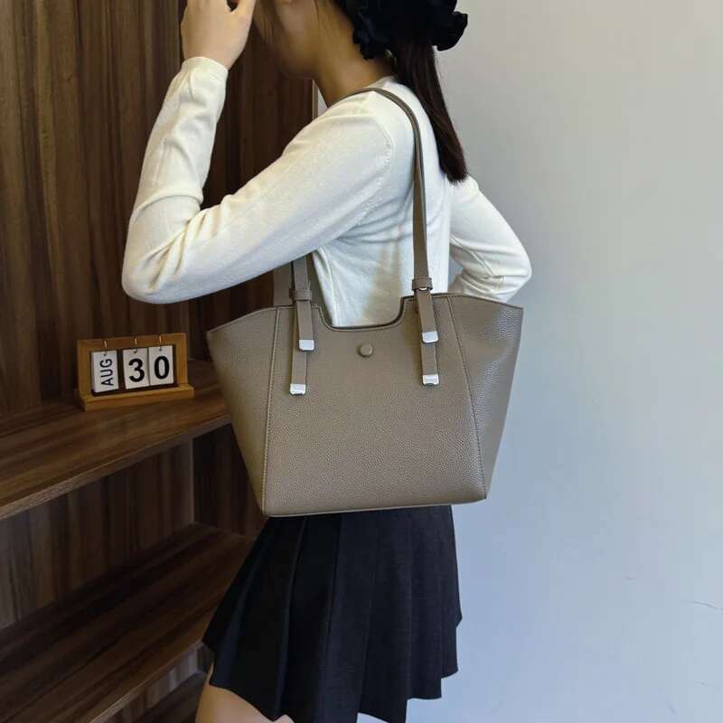 Korean Trendy Tote 2024 Autumn And Winter New Commuting Large-Capacity Shoulder Casual Women's Bag