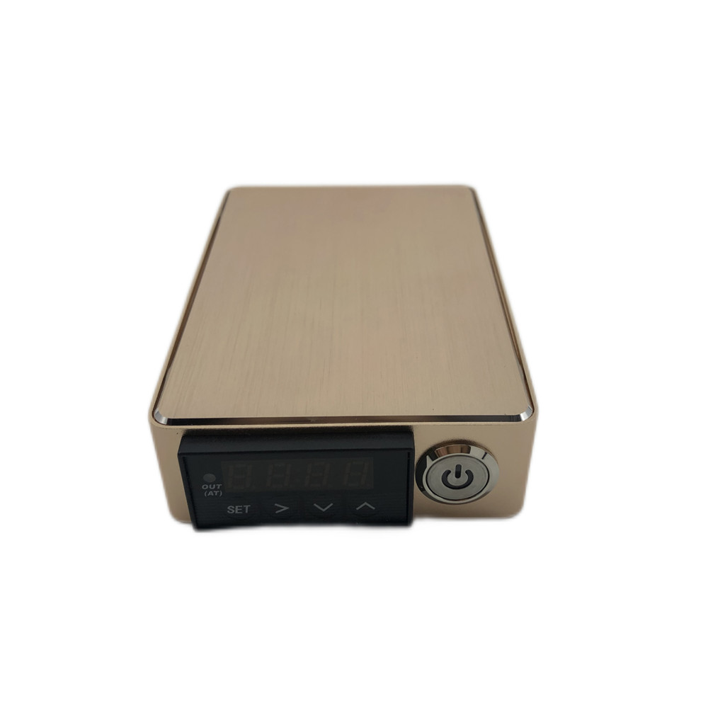 Dual Button Enail Electric Digital PID Controller with GX16 5 Pin DEN Plug and US/EU/AU/UK Power Cable