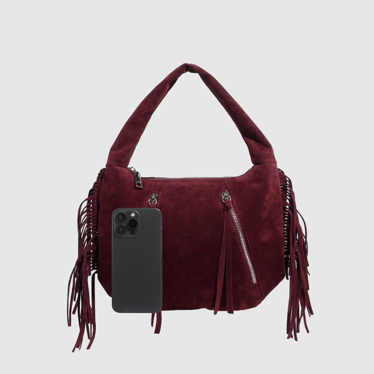 Fashion Designer Women s Handbag 2025 Trend New Single Shoulder Underarm Bag Tassel Crossbody Bag Wrist Women s Bag Casual Storage Bag Wallet Mouth Re
