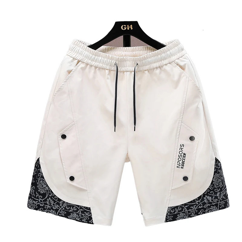 Mens casual loose sports pants overalls mens summer fashion beach highquality shorts 250312