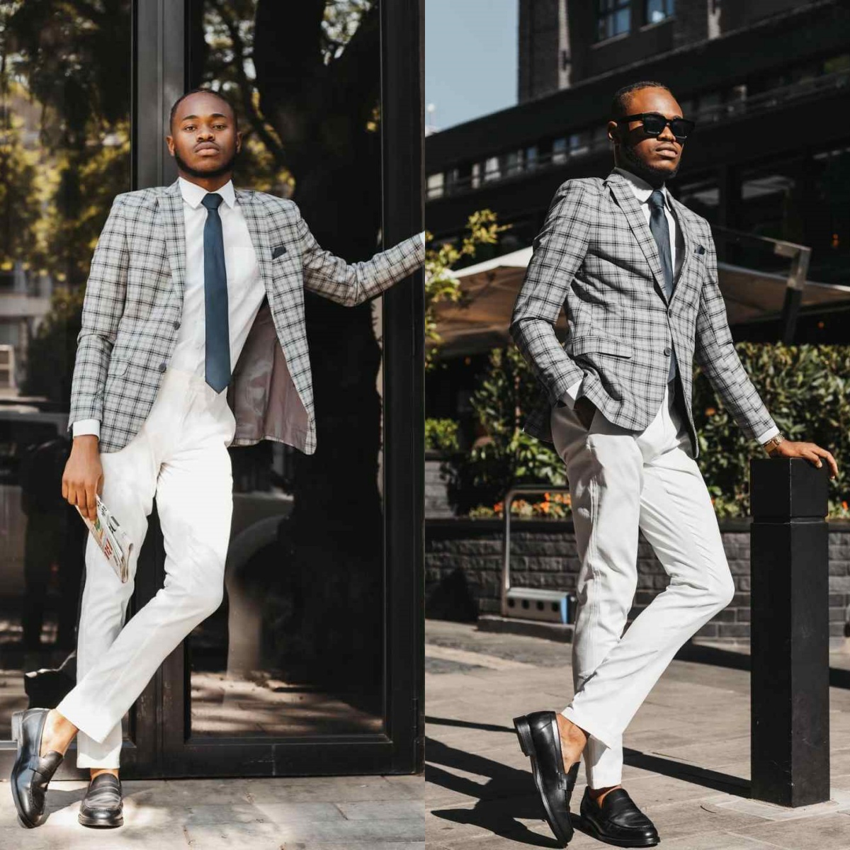 Classic Wedding Tuxedos Single Breasted Check Men Suit Peaked Lapel 1 Piece Set Jacket Casual Groom Business Blazers Customized