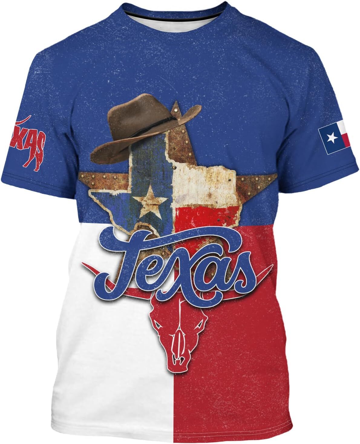 Mens T shirt Men's American State T-Shirts 3D Printed Novelty Graphic Short Sleeve Shirts Casual Crew Neck Tees Unisex Fashion