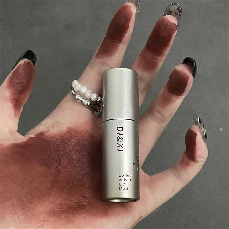 6-color durable waterproof matte velvet lip gloss fog liquid matte lipstick non stick cup lipstick cosmeticsXJ250312