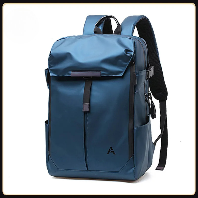 2025 Spring/summer New Men's High End Backpack Waterproof Expansion Computer Business Travel Bag Fashion Multi Functional Large Capacity Student 
