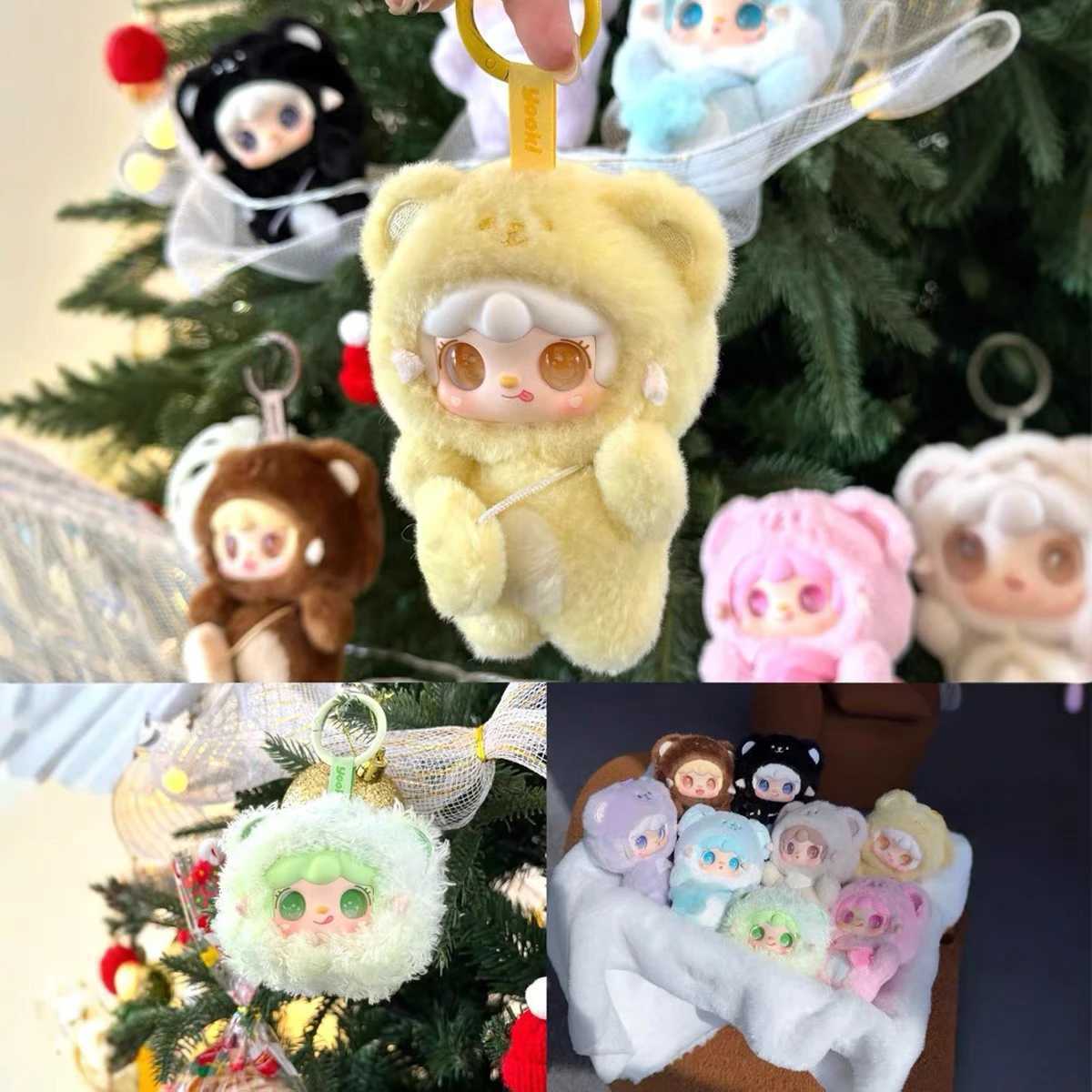 New Yooki v4 10cm Pendant Gen Bite Bear Series Vinyl Mini Blind Box Cute Decoration Series Digital Childrens Best Girl New Year Gift X250312