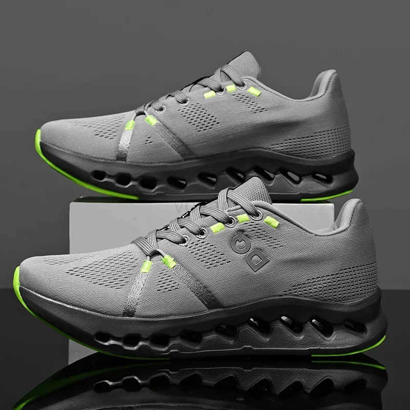 Mens Running Walking Tennis Shoes Cfortable N-slip Breathable Sports Fitness Gym Cross Training Sports Shoes Z250407