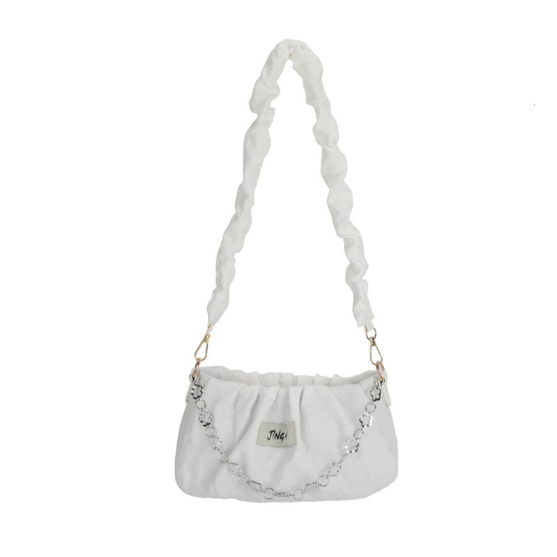Small Niche Designer Fashion Mini Handbag 2025 New Women s Crossbody Bag Summer Chain Style Single Shoulder Armpit Bag Makeup Storage Bag