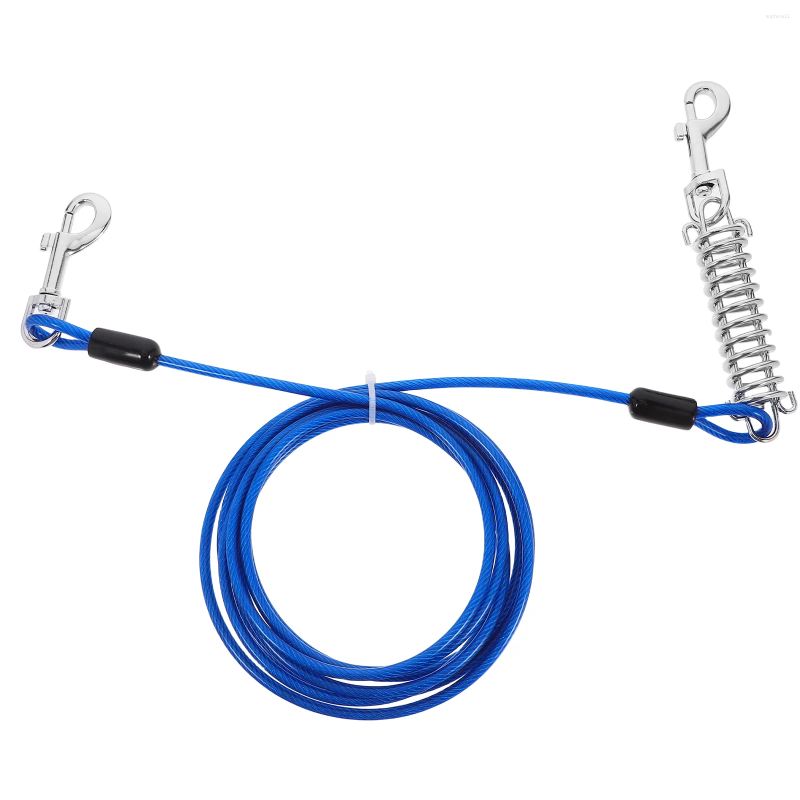 Update Tie Out Cable For Dogs Pet Tieout Tether Training Dog Run Chain With Swivel Hooks Yard Garden Park Camping Outside