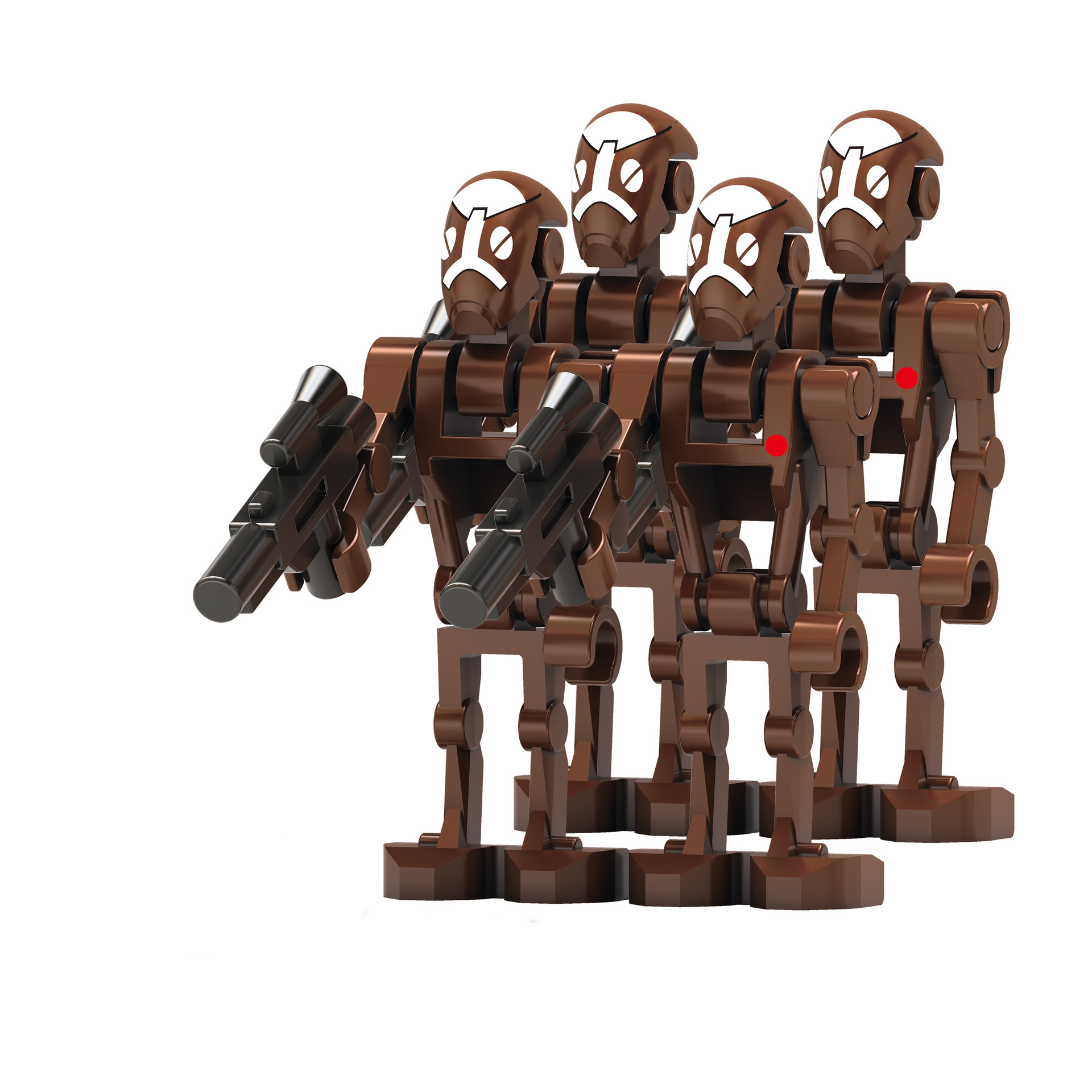 Wholesale TV movie series small particle assembly robot enlightenment toy bag building blocks