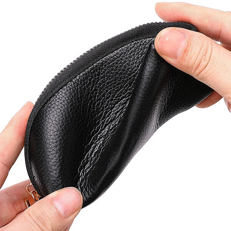 PU Leather Business Keys Case for Men Women Key Holder Organizer Purse Wallet Unisex Multifunctional Mini Bag Fashion Pocket 250311