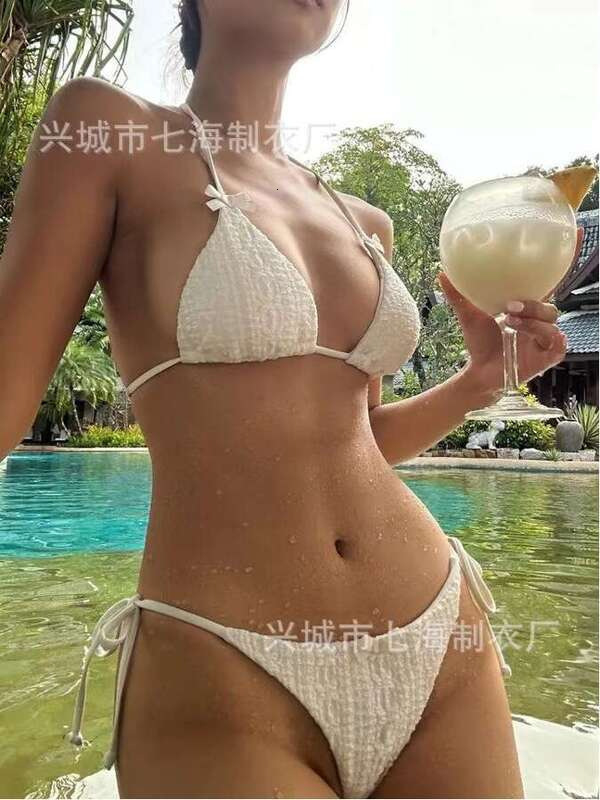 Micro Bikini 2025 sexy womens swimsuit push up swimsuit sexy bikini set Brazil Biquini womens swimsuit starfish beach suit 250109