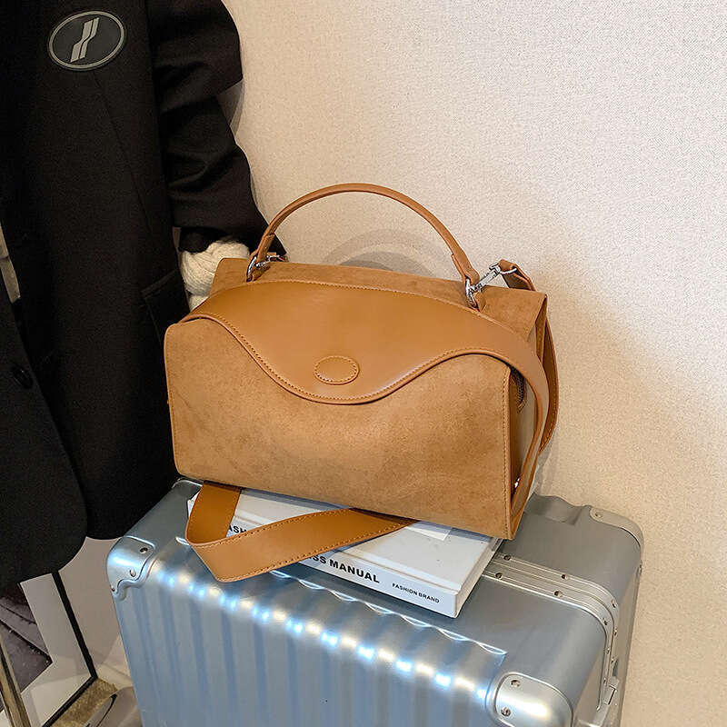 Women's Bags handbag Women's shoulder new frosted crossbody versatile casual pillow high-end sense large capacity women's bag